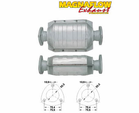 Magnaflow 85826 Каталізатор 85826: Приваблива ціна - Купити в Україні на EXIST.UA!