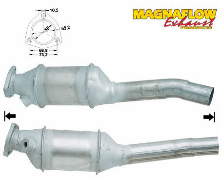 Magnaflow 80218 Каталізатор 80218: Купити в Україні - Добра ціна на EXIST.UA!