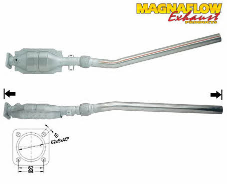 Magnaflow 80204 Каталізатор 80204: Купити в Україні - Добра ціна на EXIST.UA!