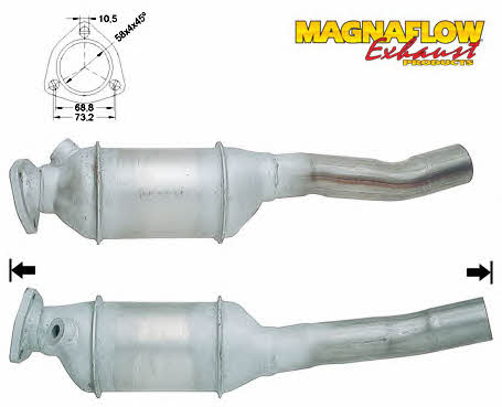 Magnaflow 80214 Каталізатор 80214: Купити в Україні - Добра ціна на EXIST.UA!