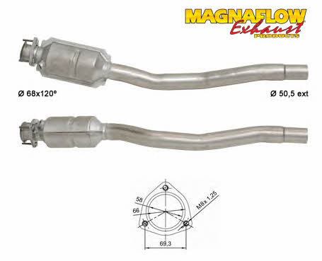 Magnaflow 89241 Каталізатор 89241: Купити в Україні - Добра ціна на EXIST.UA!