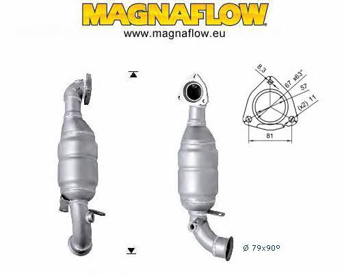 Magnaflow 60613 Каталізатор 60613: Купити в Україні - Добра ціна на EXIST.UA!