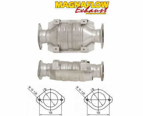 Magnaflow 85615 Каталізатор 85615: Купити в Україні - Добра ціна на EXIST.UA!