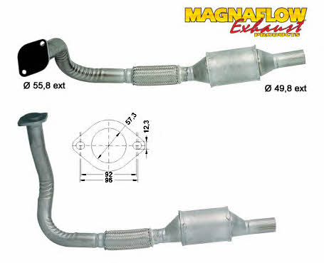 Magnaflow 85865D Каталізатор 85865D: Купити в Україні - Добра ціна на EXIST.UA!