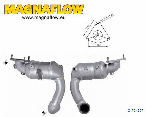 Magnaflow 60920 Каталізатор 60920: Купити в Україні - Добра ціна на EXIST.UA!