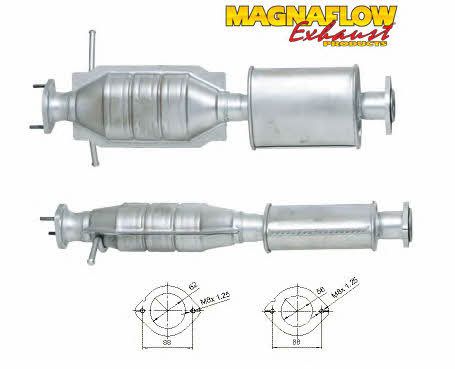 Magnaflow 70009D Каталізатор 70009D: Приваблива ціна - Купити в Україні на EXIST.UA!