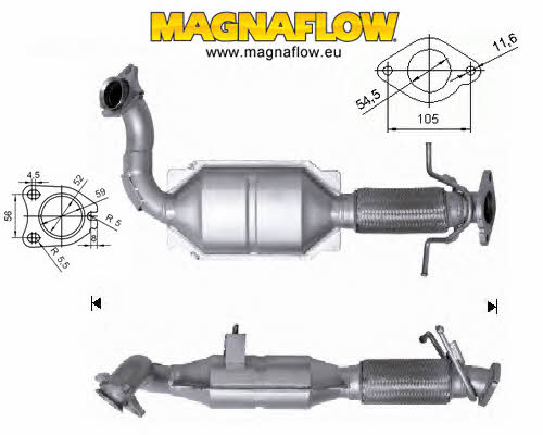 Magnaflow 62507D Каталізатор 62507D: Купити в Україні - Добра ціна на EXIST.UA!