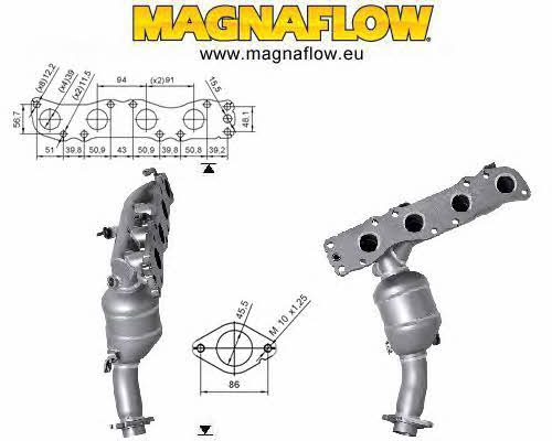 Magnaflow 67610 Каталізатор 67610: Купити в Україні - Добра ціна на EXIST.UA!