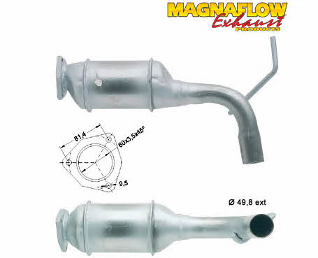 Magnaflow 88828D Каталізатор 88828D: Купити в Україні - Добра ціна на EXIST.UA!