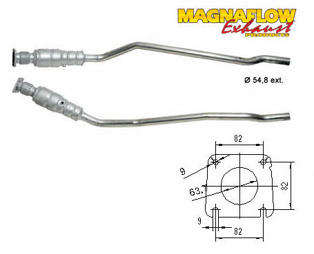 Magnaflow 71602 Каталізатор 71602: Купити в Україні - Добра ціна на EXIST.UA!