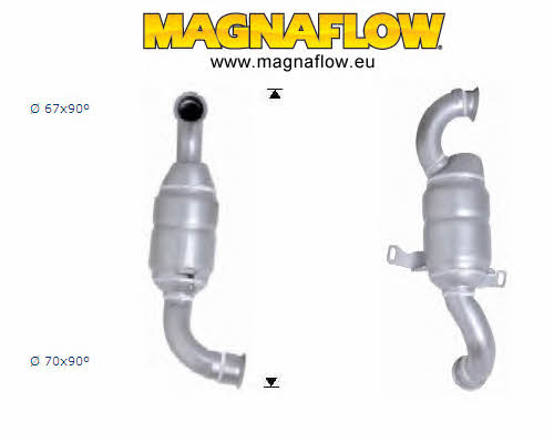 Magnaflow 60913D Каталізатор 60913D: Приваблива ціна - Купити в Україні на EXIST.UA!