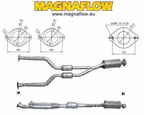 Magnaflow 69706 Каталізатор 69706: Купити в Україні - Добра ціна на EXIST.UA!