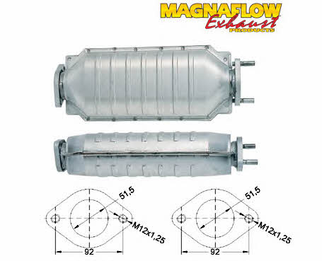 Magnaflow 82900 Каталізатор 82900: Купити в Україні - Добра ціна на EXIST.UA!