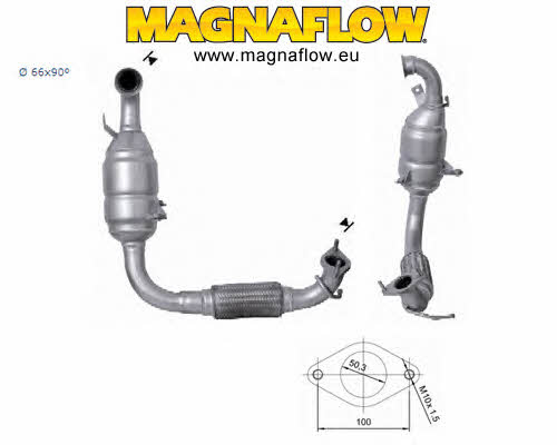 Magnaflow 62506D Каталізатор 62506D: Купити в Україні - Добра ціна на EXIST.UA!