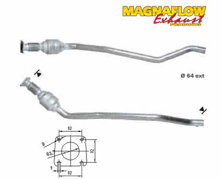Magnaflow 71601D Каталізатор 71601D: Купити в Україні - Добра ціна на EXIST.UA!