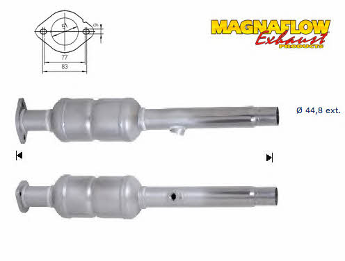 Magnaflow 68808 Каталізатор 68808: Купити в Україні - Добра ціна на EXIST.UA!