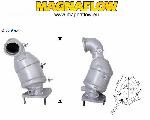 Magnaflow 60001D Каталізатор 60001D: Купити в Україні - Добра ціна на EXIST.UA!