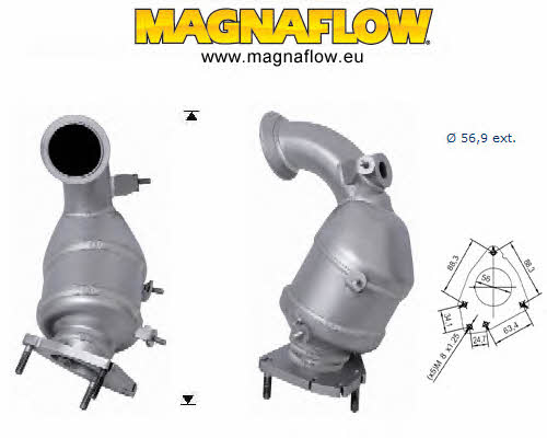 Magnaflow 65815D Каталізатор 65815D: Купити в Україні - Добра ціна на EXIST.UA!