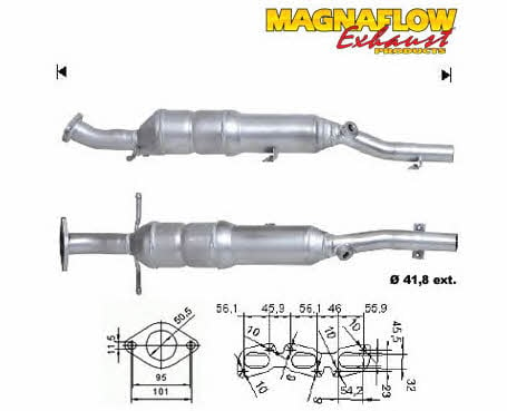 Magnaflow 72515 Каталізатор 72515: Купити в Україні - Добра ціна на EXIST.UA!