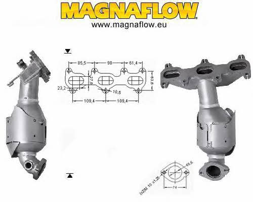 Magnaflow 73416 Каталізатор 73416: Купити в Україні - Добра ціна на EXIST.UA!