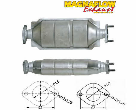 Magnaflow 75405 Каталізатор 75405: Купити в Україні - Добра ціна на EXIST.UA!