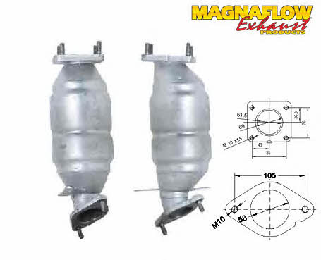 Magnaflow 72501D Каталізатор 72501D: Купити в Україні - Добра ціна на EXIST.UA!