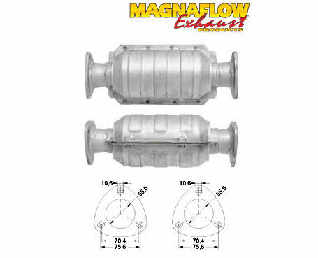 Magnaflow 85880 Каталізатор 85880: Купити в Україні - Добра ціна на EXIST.UA!