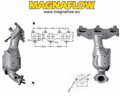 Magnaflow 73417 Каталізатор 73417: Купити в Україні - Добра ціна на EXIST.UA!