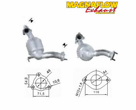 Magnaflow 74802D Каталізатор 74802D: Купити в Україні - Добра ціна на EXIST.UA!