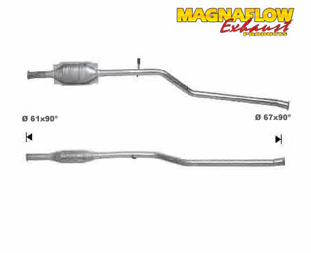Magnaflow 70924D Каталізатор 70924D: Приваблива ціна - Купити в Україні на EXIST.UA!