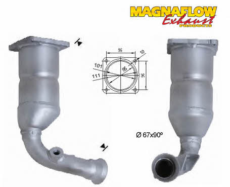Magnaflow 76047 Каталізатор 76047: Купити в Україні - Добра ціна на EXIST.UA!