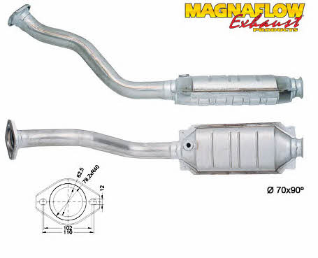 Magnaflow 80922 Каталізатор 80922: Приваблива ціна - Купити в Україні на EXIST.UA!