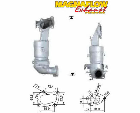 Magnaflow 75602D Каталізатор 75602D: Купити в Україні - Добра ціна на EXIST.UA!