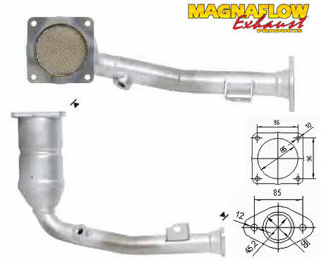 Magnaflow 76003 Каталізатор 76003: Купити в Україні - Добра ціна на EXIST.UA!