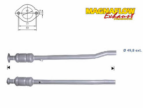 Magnaflow 68802 Каталізатор 68802: Купити в Україні - Добра ціна на EXIST.UA!