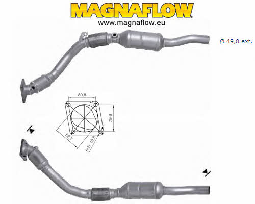 Magnaflow 77224 Каталізатор 77224: Купити в Україні - Добра ціна на EXIST.UA!