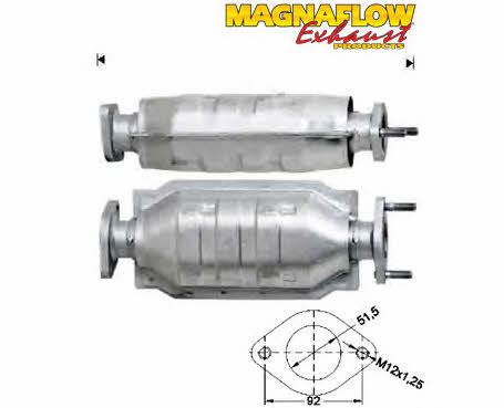Magnaflow 75401 Каталізатор 75401: Купити в Україні - Добра ціна на EXIST.UA!