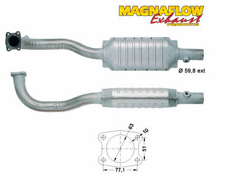 Magnaflow 89226 Каталізатор 89226: Купити в Україні - Добра ціна на EXIST.UA!