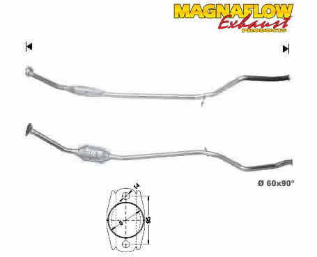 Magnaflow 76020D Каталізатор 76020D: Купити в Україні - Добра ціна на EXIST.UA!