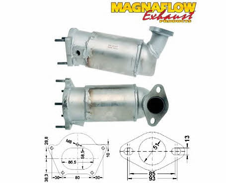Magnaflow 83417 Каталізатор 83417: Купити в Україні - Добра ціна на EXIST.UA!