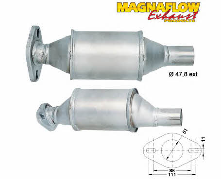 Magnaflow 81871 Каталізатор 81871: Купити в Україні - Добра ціна на EXIST.UA!