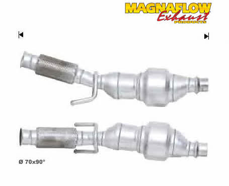 Magnaflow 76037D Каталізатор 76037D: Приваблива ціна - Купити в Україні на EXIST.UA!