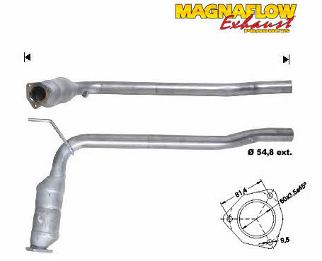 Magnaflow 78808D Каталізатор 78808D: Приваблива ціна - Купити в Україні на EXIST.UA!