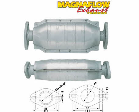 Magnaflow 83410 Каталізатор 83410: Купити в Україні - Добра ціна на EXIST.UA!