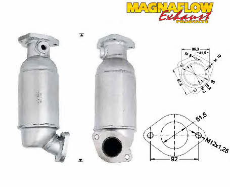 Magnaflow 83419 Каталізатор 83419: Купити в Україні - Добра ціна на EXIST.UA!