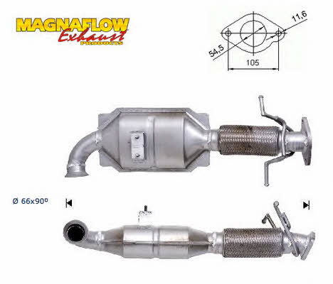 Magnaflow 79208D Каталізатор 79208D: Купити в Україні - Добра ціна на EXIST.UA!