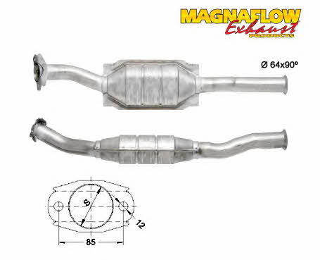 Magnaflow 80961 Каталізатор 80961: Купити в Україні - Добра ціна на EXIST.UA!