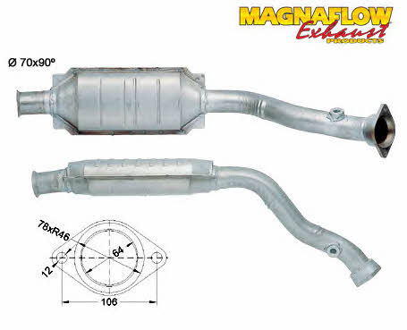 Magnaflow 80916 Каталізатор 80916: Купити в Україні - Добра ціна на EXIST.UA!