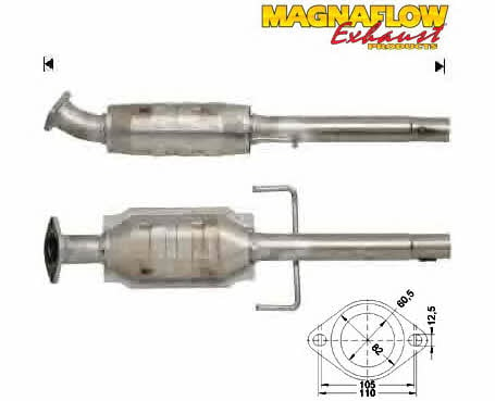 Magnaflow 74801D Каталізатор 74801D: Купити в Україні - Добра ціна на EXIST.UA!