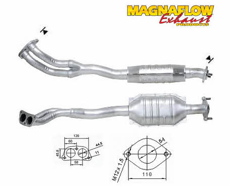 Magnaflow 74804 Каталізатор 74804: Купити в Україні - Добра ціна на EXIST.UA!